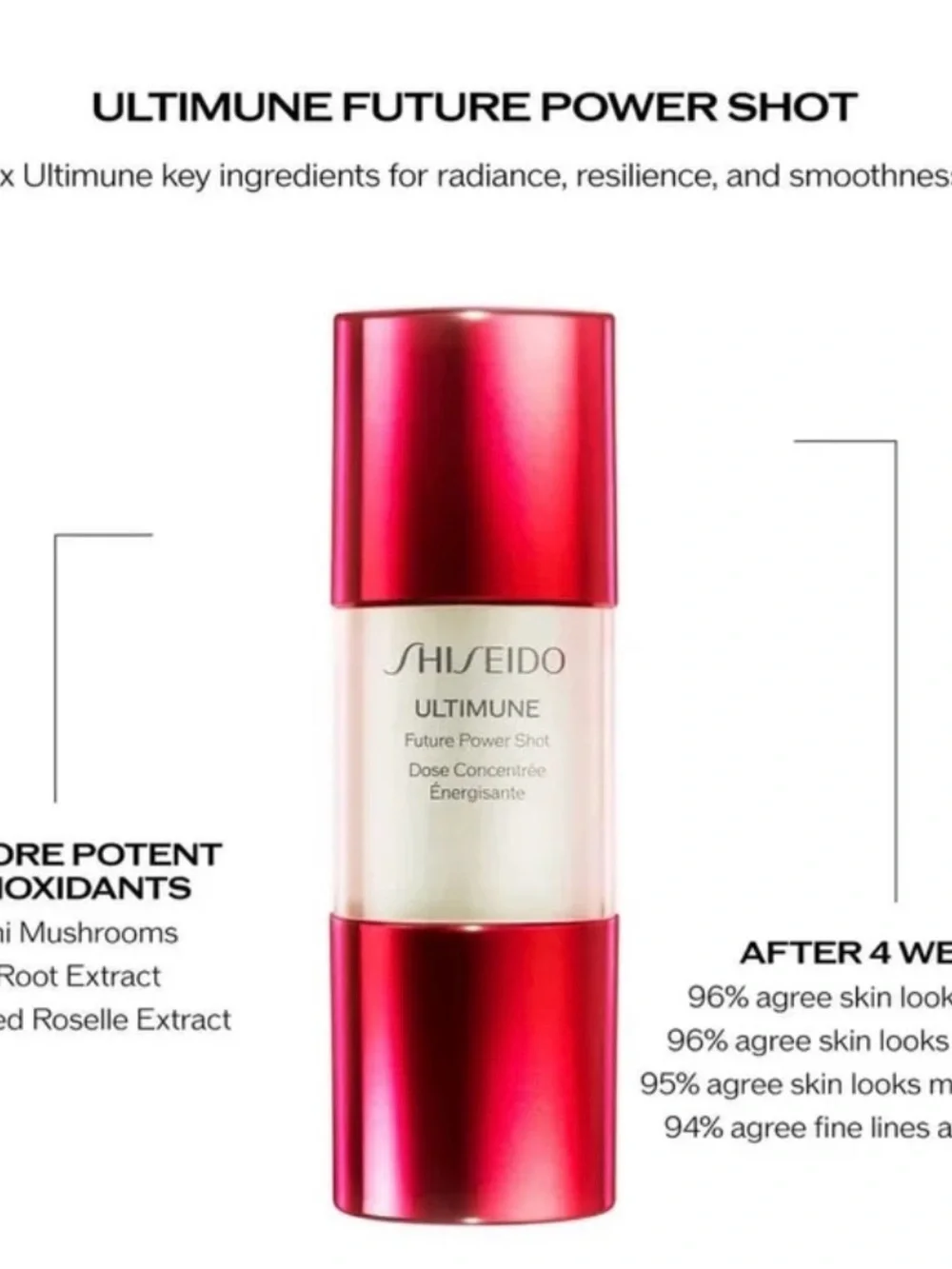 Shiseido Ultimune Future Power Shot
